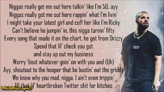 Drake - Push Ups (Drop &amp; Give Me Fifty) [Lyrics]