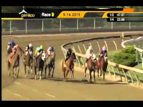 Pimlico 05/14/15 race 9