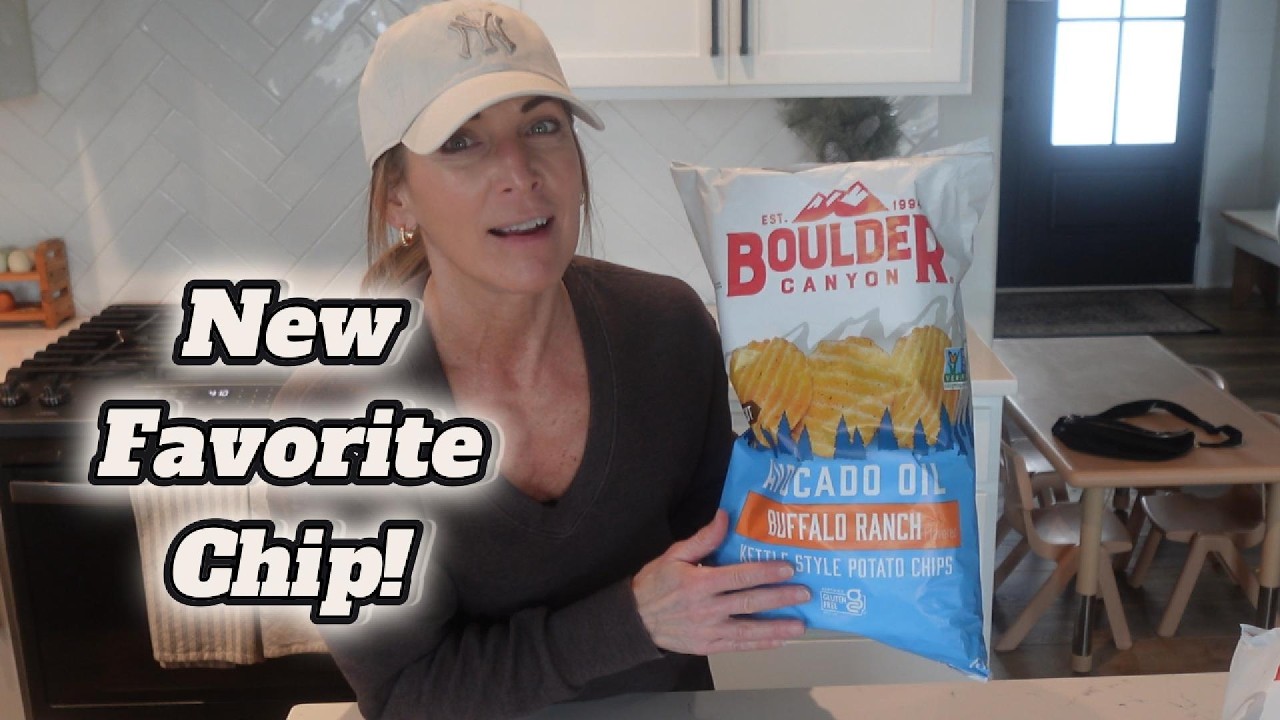 Boulder Canyon Buffalo Ranch chips | Thick | Crispy | My new favorite salty snack