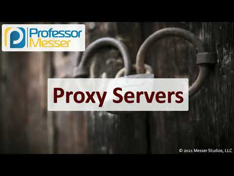 Proxy Servers - SY0-601 CompTIA Security+ : 3.3