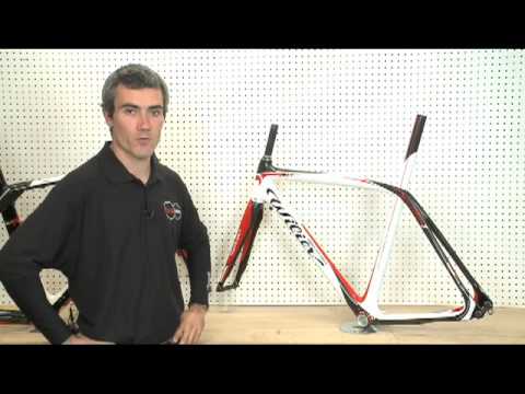 Wilier Triestina Cento Uno carbon fiber bicycle frame at twohubs.com