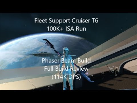 Support Cruiser T6 Phaser Beam Build (Full Build Review) (114K DPS)