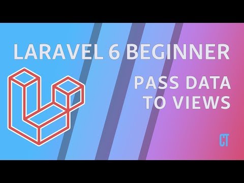 Laravel 6 Beginner e4 Pass Data to View
