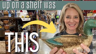 AMAZING Antique Mall Find! What's it worth?? Come Thrift with Me, Thrift Haul & Decorating.