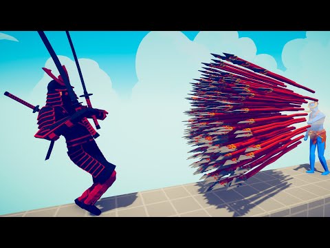 DARK SAMURAI vs EVERY GOD | TABS - Totally Accurate Battle Simulator