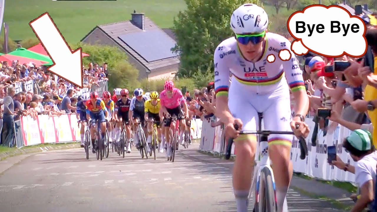Tadej Pogacar Humiliates Peloton WITHOUT TRYING | Liege-Bastogne-Liege 2025