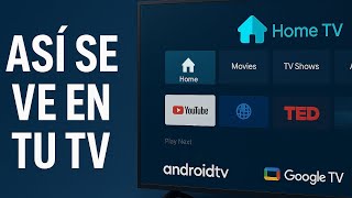 HOME TV: el LAUNCHER GRATIS y FLUIDO para ANDROID TV y GOOGLE TV