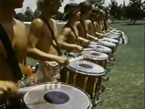 Santa Clara Vanguard drumline rare footage with Fred Sanford 1978