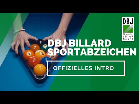 DBJ Billard Sportabzeichen | Official Intro