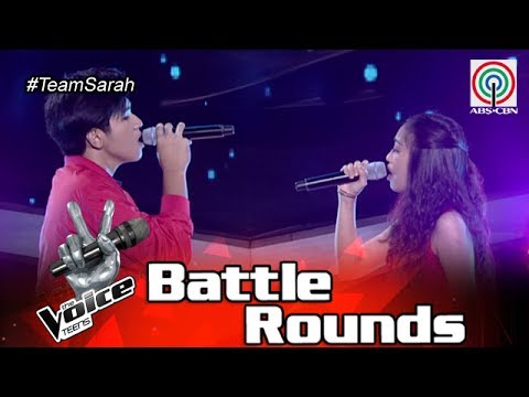 The Voice Teens Philippines Battle Round: Fatima vs. Mikko - Ikaw Lamang