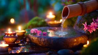 [10 Hours ]Drift Into Deep Sleep in 5 Minutes 🌳 Water Sounds for Insomnia Relief