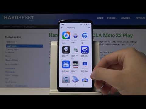 How to Connect Printer with MOTOROLA Moto Z3 Play – Wireless Printing