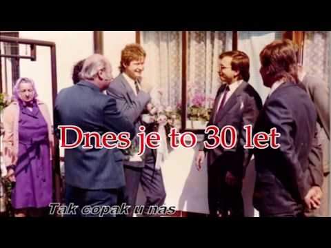 Výročí svatby Dáši a Fandy dne 9 června 2020...30 let