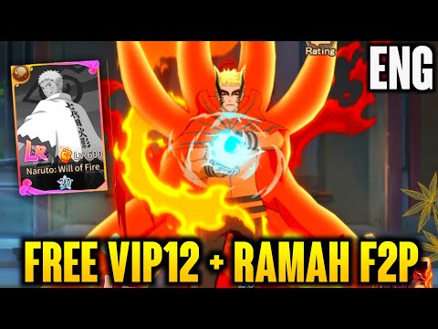 Naruto Nindo: FireWill ENG 2025 - VIP12 , 1000K Gold , Full LR Ninja , Gacha BrutaL , Ramah F2P
