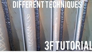 FCAW DIFFERENT WEAVING TECHNIQUE IN 3F FOR BEGINNERS 💡