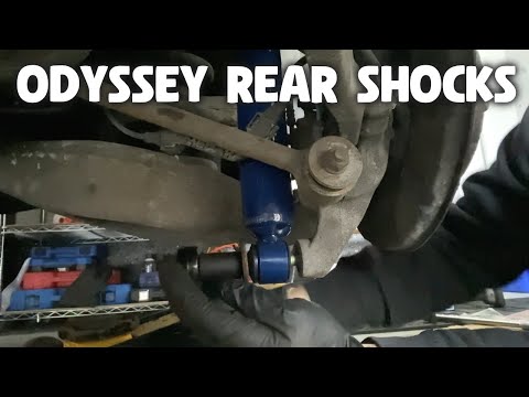 2005 to 2010 Honda Odyssey Rear Shocks Install How To