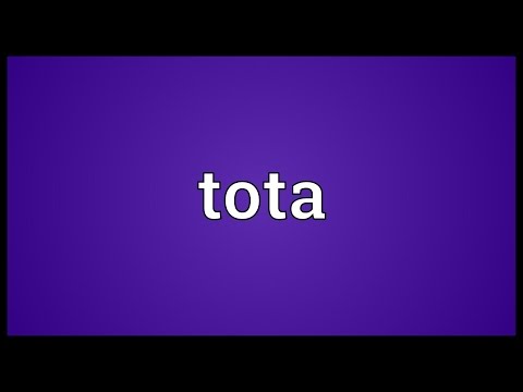 Tota Meaning