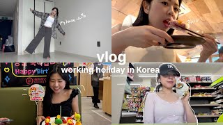 韓国ワーホリ| 帰国までラスト1週間!🇰🇷家の退居準備から遊びまでやること盛りだくさんweek vlog🏠👩🏻❤️👩🏻⭐️
