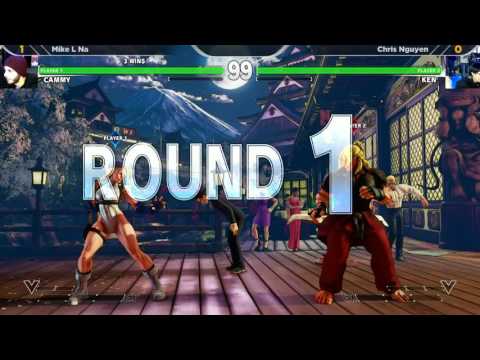 WNF 4.4 SFV - Mike L Na (Cammy) vs Chris Ngyuen (Ken)