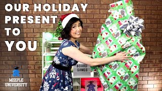 Our Holiday Present to YOU! Happy Holiday to all of our viewers and friends!