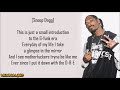 Snoop Doggy Dogg - G Funk Intro ft. The Lady of Rage (Lyrics)