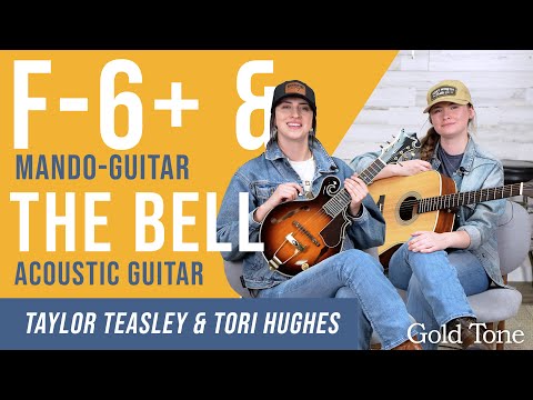 Gold Tone F-6+: F-style Mando-Guitar with Pickup, Volume Control, and Case image 12