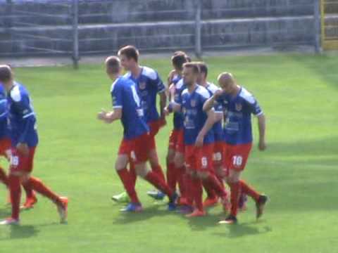 15.04.2017: Odra Opole - Siarka Tarnobrzeg 4:3 - gol Szymona Skrzypczaka na 3:1