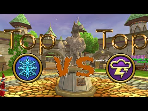 Wizard101: Grandmaster (50) PVP |Top Ice vs Top Storm!|