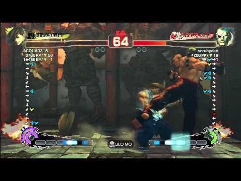 SSF4 AE [yang] ACQUA0316 vs scrubydan [Sagat]