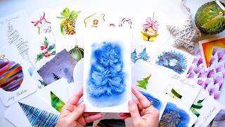 Holiday Watercolor Cards Every Single One I've Created