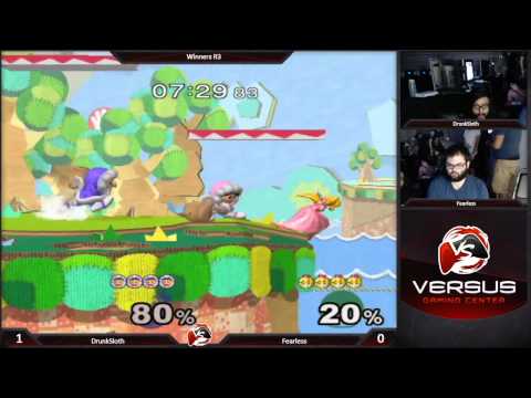 VS EVO 2015 Sponsorship - Winners R3 - Fearless (Peach) vs. DrunkenSloth (Ice Climbers) - Melee