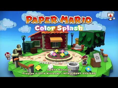 Paper Mario Colour Splash: Intro - Port Prisma