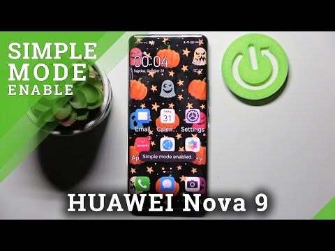 How to Enable Easy Mode on HUAWEI Nova 9 - Activate Simple Mode