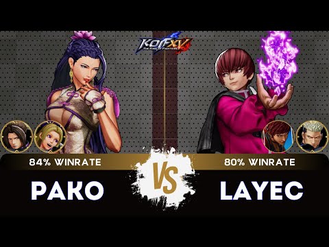 KOF XV ▰ PAKO (Hinako/Luong/Duo Lon) 🆚 LAYEC (Vice/Goenitz/O.Chris) 🎞️Replay Match - 11/25