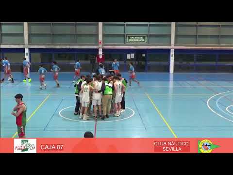 FASE FINAL JUNIOR MASCULINO SEVILLA 2026    CAJA 87 - NÁUTICO SEVILLA