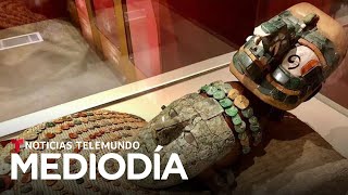 Arqueólogos mexicanos recrean a la ‘Reina Roja’ maya | Noticias Telemundo