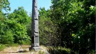 preview picture of video 'Monument Hill in Leeds, ME - Civil War Memorial built by General Howard'