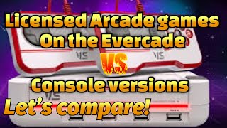 Evercade: Licensed Arcade games compared to console versions. #evercade #Nintendo #arcade
