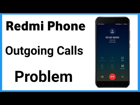 Outgoing Call Not Working In Redmi | How To Fix Outgoing Call Problem