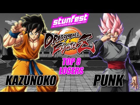 Stunfest 2018 - Punk vs Kazunoko - Top 8 Losers - Dragon Ball FighterZ