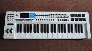 Video thumbnail for M Audio Axiom pro 49 MIDI Keyboard by Lincoln Khandaker