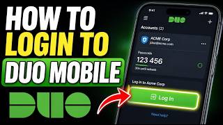 How to login to Duo Mobile - Step By Step