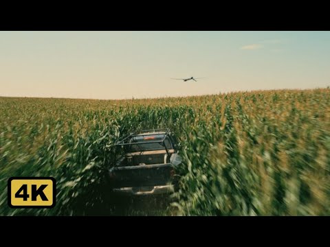 Interstellar (2014) - The Cornfield Chase [4K]