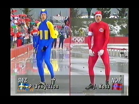 Winter Olympic Games Albertville 1992 - 5 km Koss - Bengtsson