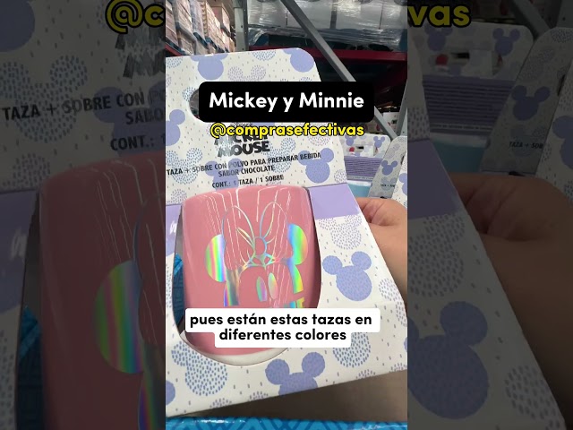 Vídeo relacionado con Disney Taza Minnie Mouse Mickey con lazo rojo taza de cerámica para desayuno merienda 650 ml