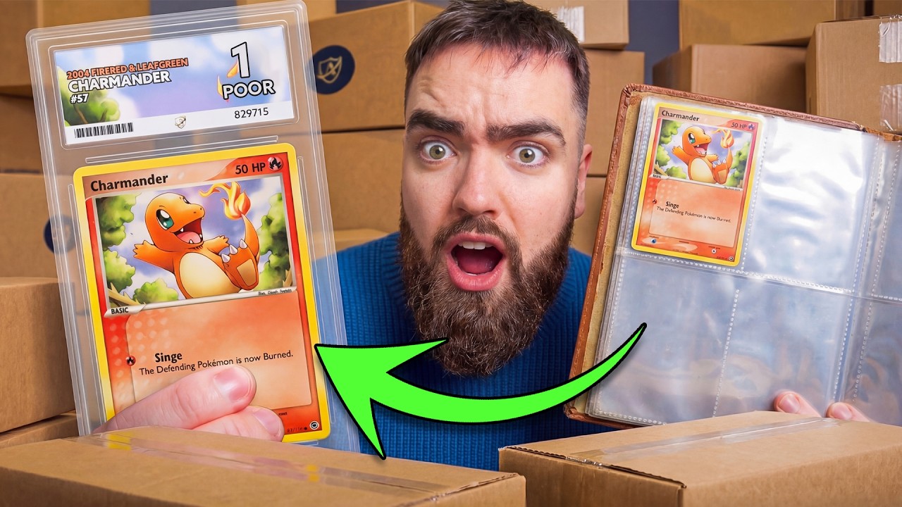 I Found my Childhood Pokémon Cards and Graded Them