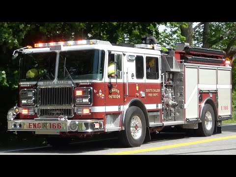 South Salem FD Engine 166 & Rescue 21 Responding