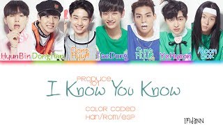 [PRODUCE 101] Boys Under The Moonlight - I Know You Know |Sub. Español + Color Coded| (HAN/ROM/ESP)