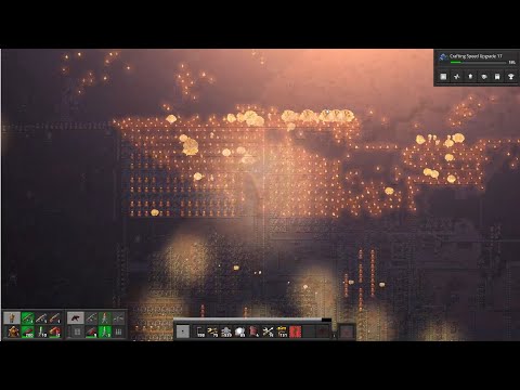 Factorio True Nuke mod demonstration