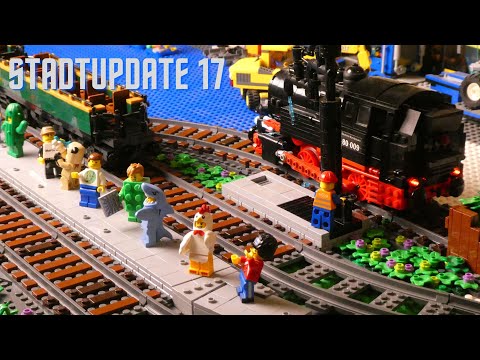 Gleisarbeiten, Bahnsteig und viele Details - Stadtupdate 17